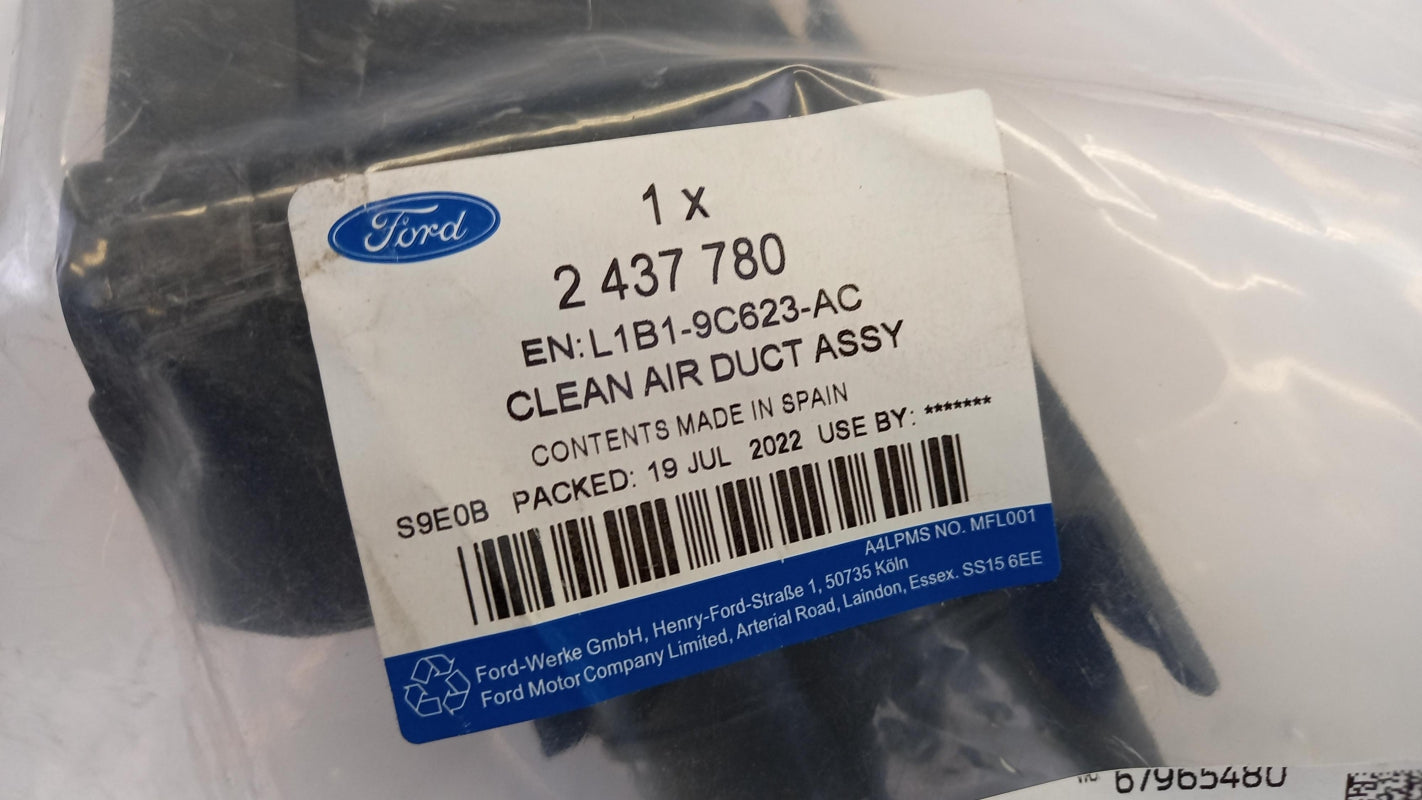 Original OE FORD Luftfilter Ansaugschlauch 2437780