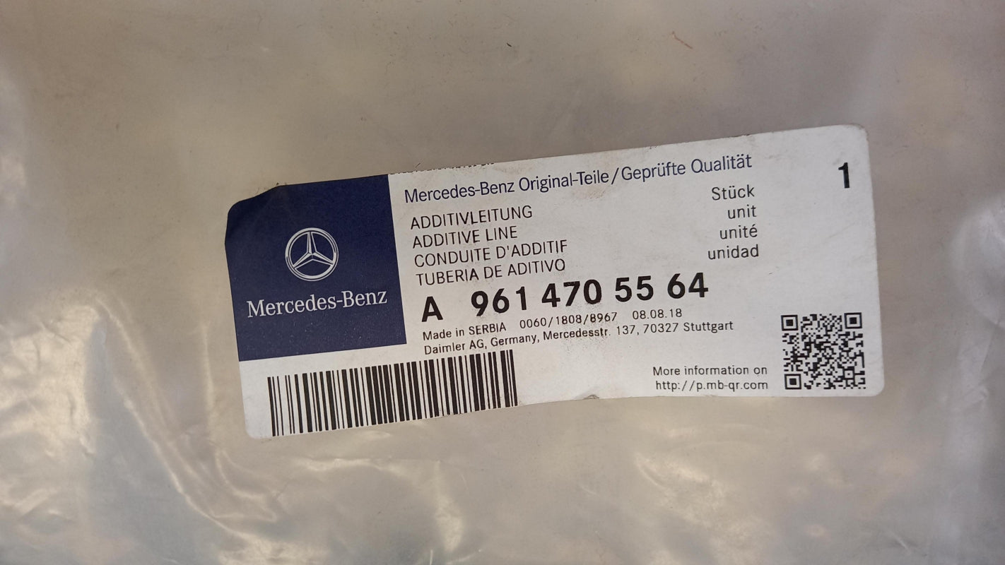 Original MERCEDES-BENZ LKW Additivleitung A9614705564