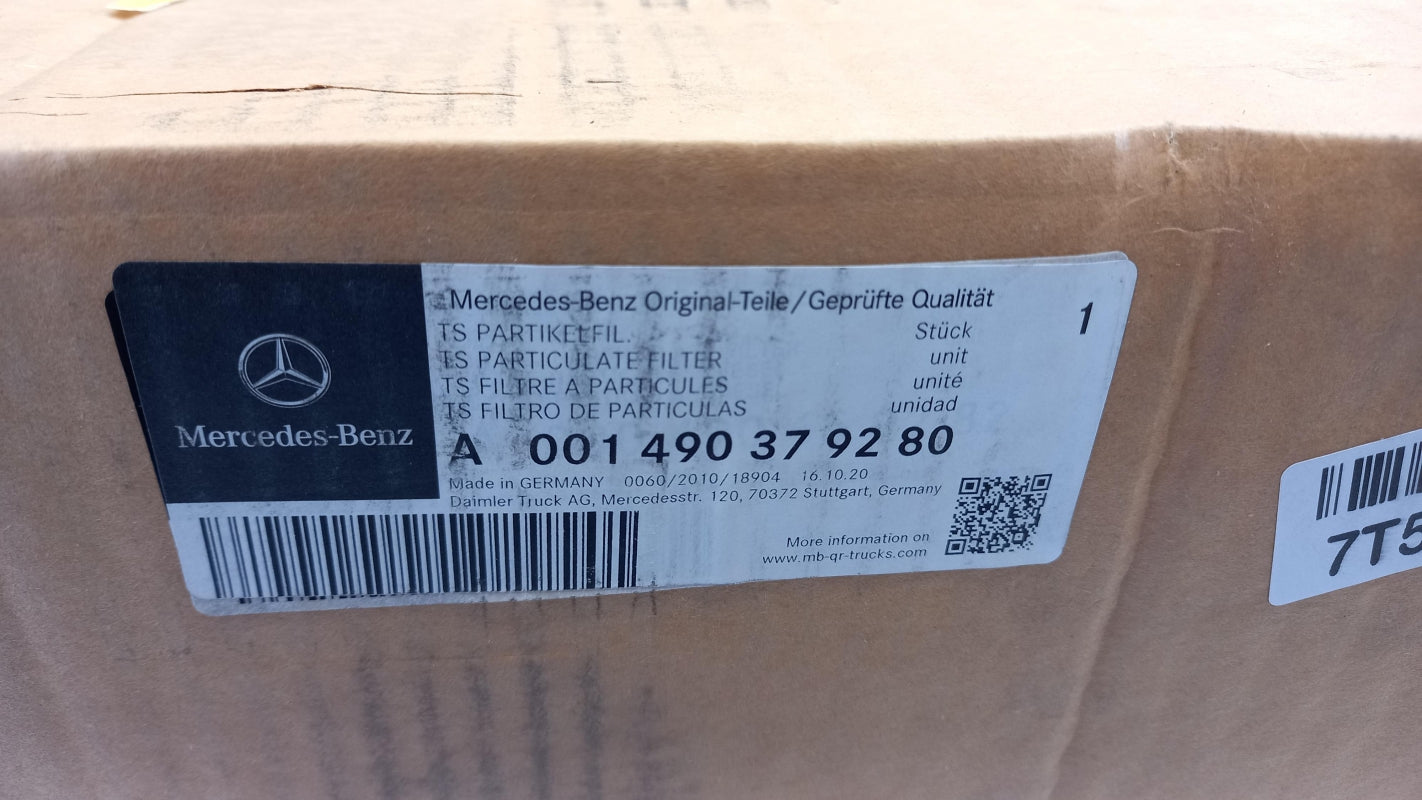 Original MERCEDES-BENZ Atego Auspuffanlage Rußpartikelfilter A001490379280
