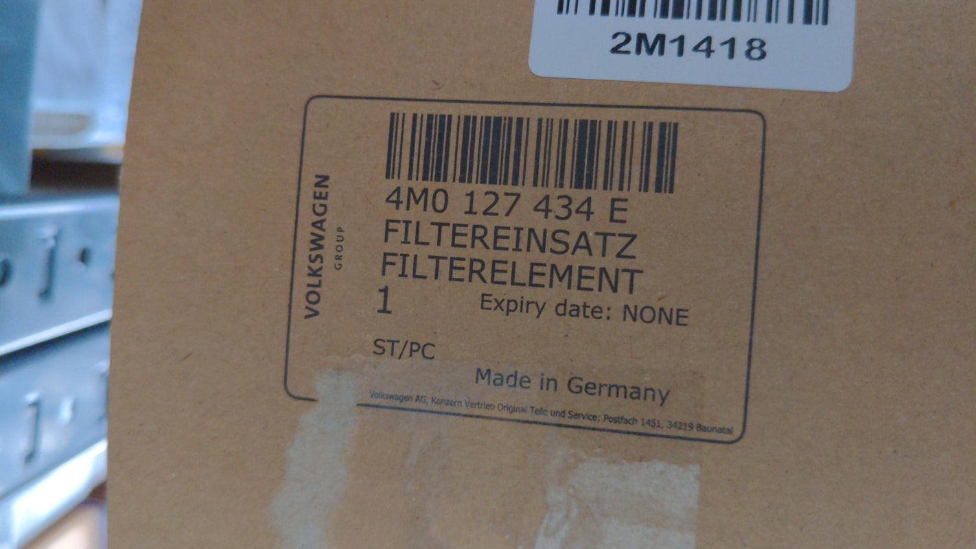 Original OE Volkswagen Kraftstofffilter 4M0127434E