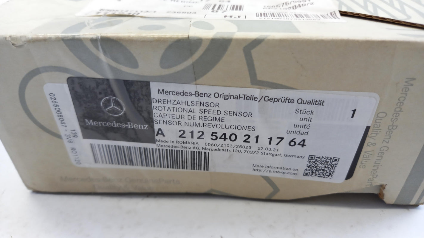 Original OE MERCEDES-BENZ Raddrehzahl Sensor A212540211764