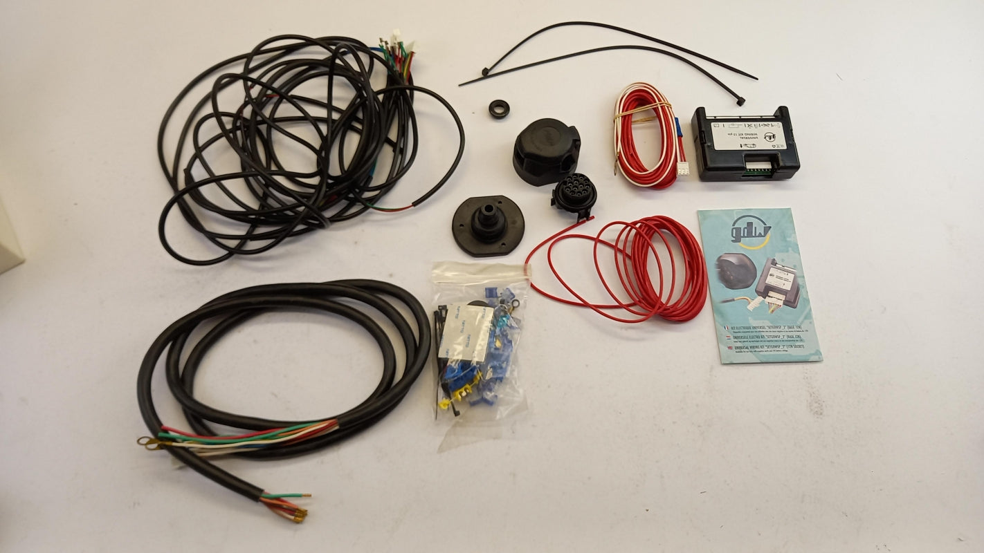 GDW Universal Anhängerkupplung Elektrosatz 13-polig SETGDWSP132