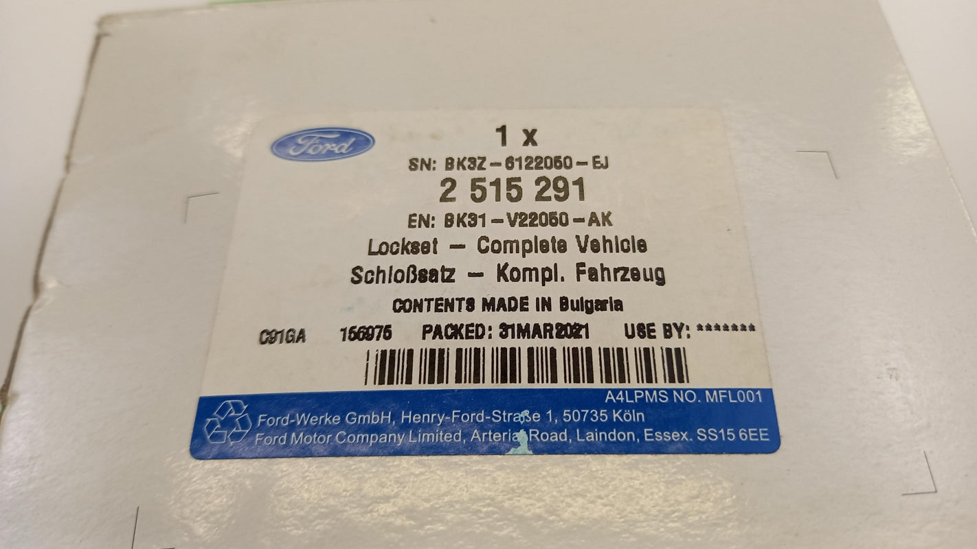Original OE FORD Schloßsatz 2515291