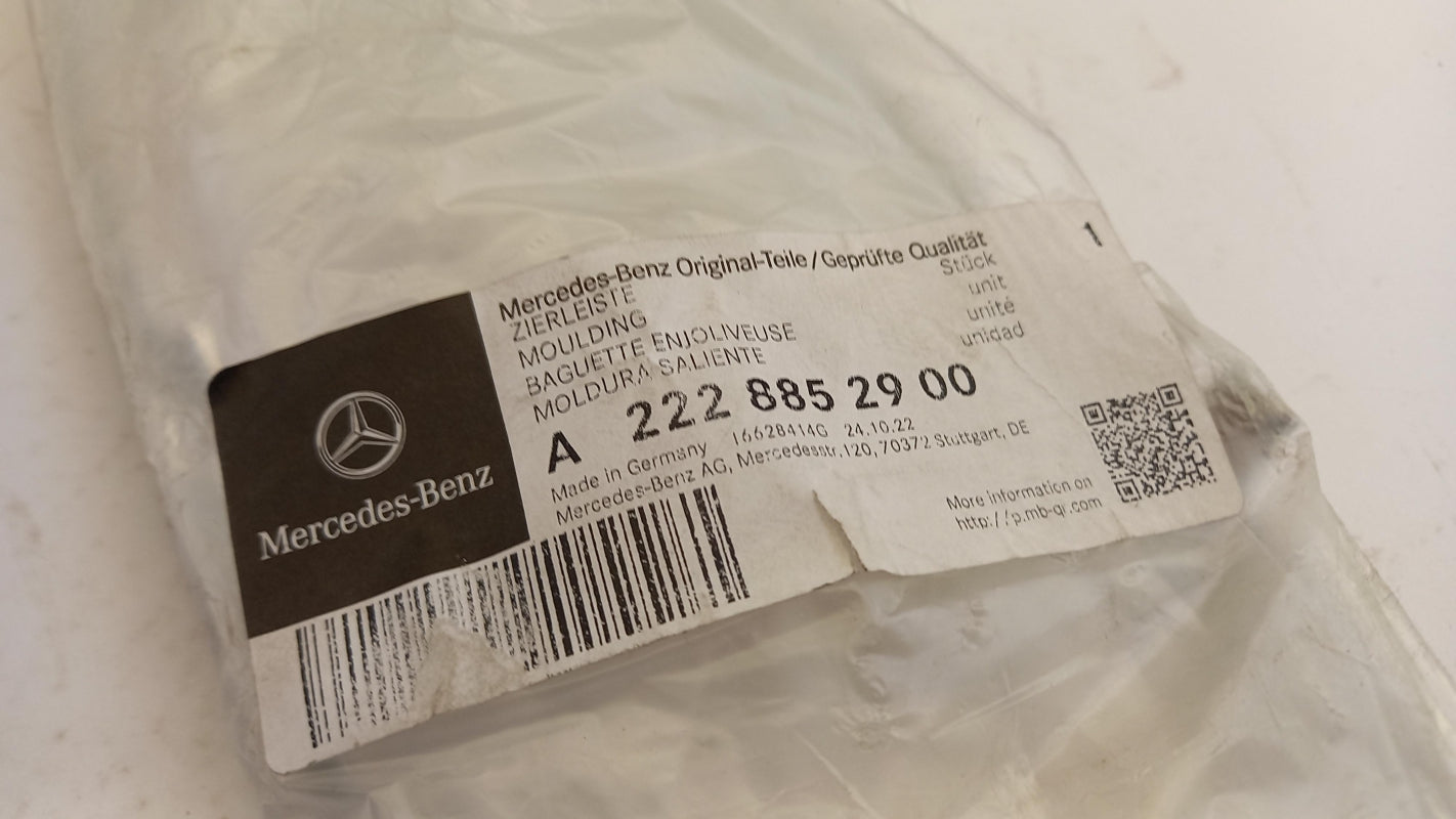 Original OE MERCEDES-BENZ Stoßstangen Zierleiste A2228852900