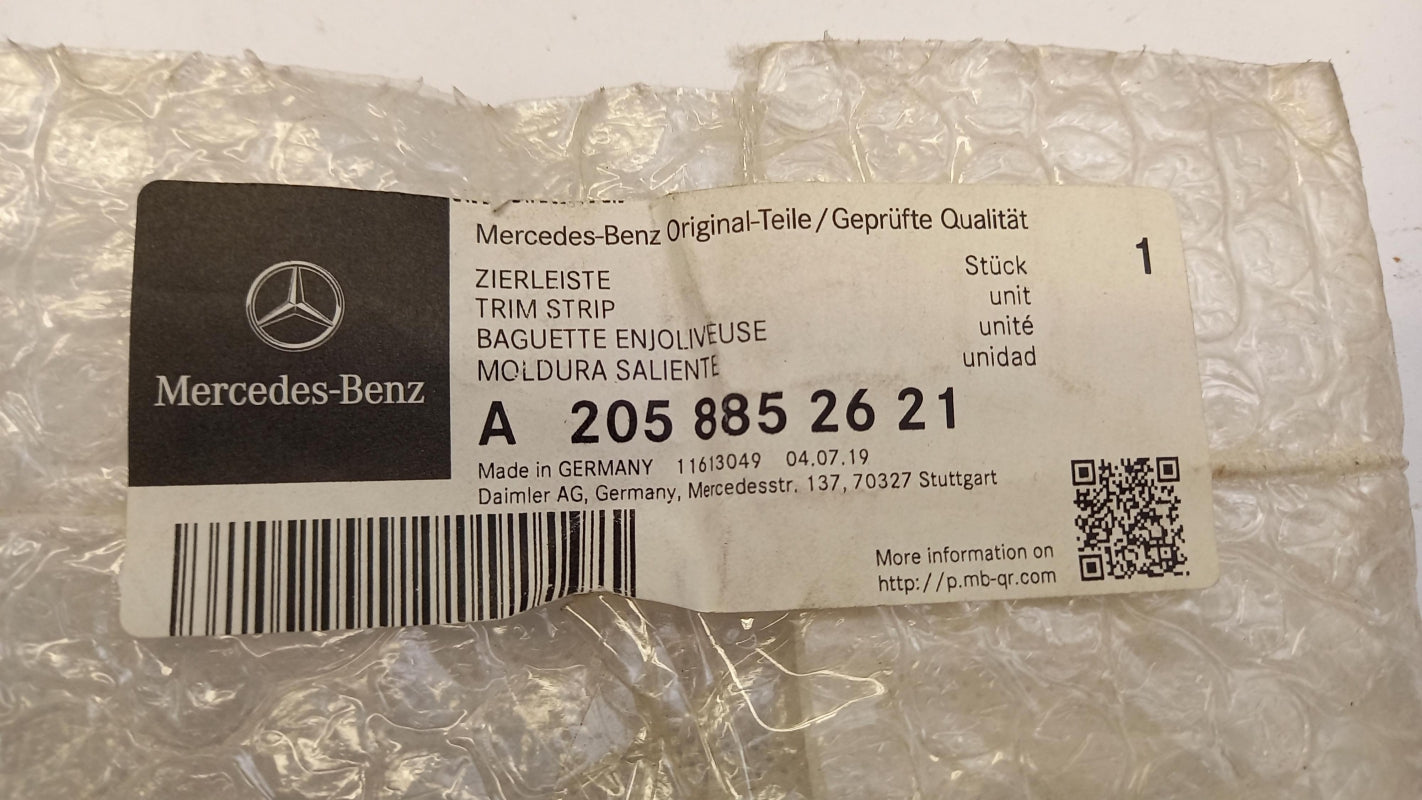 Original OE MERCEDES-BENZ Stoßstangen Zierleiste A2058852621