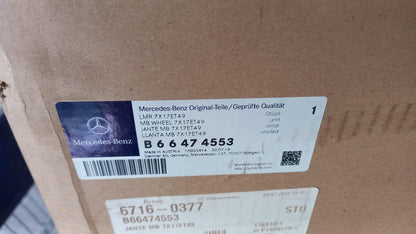 Original OE MERCEDES-BENZ Felge B66474553