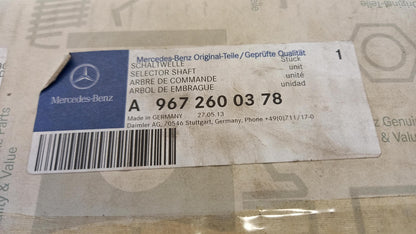 Original MERCEDES-BENZ Atego Schaltstange Schalthebel A9672600378