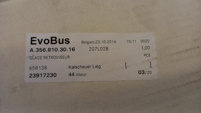 Original OE MERCEDES-BENZ Außenspiegelglas A3568103016