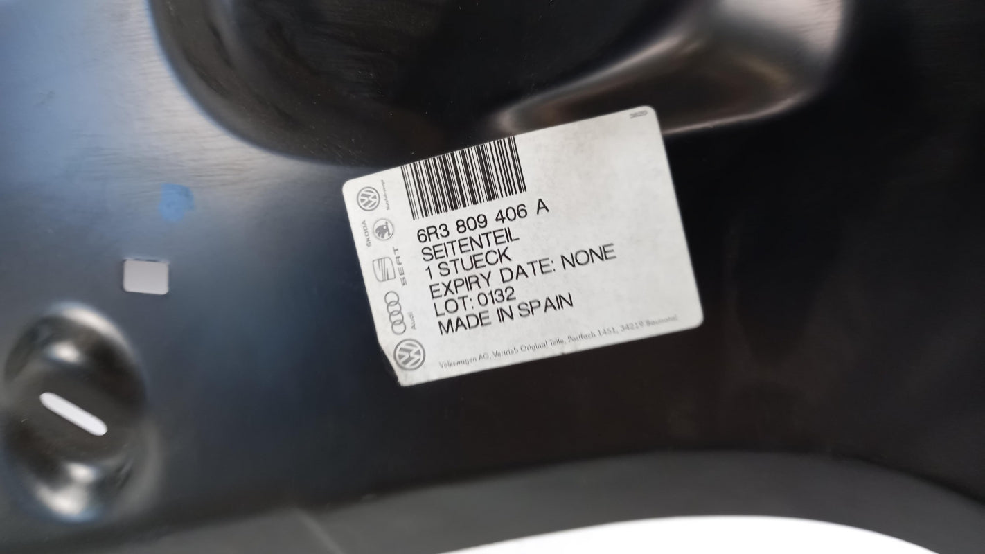 Original VW Polo 6C 6R 2-Tür Seitenverstärkung innen hinten rechts 6R3809406A