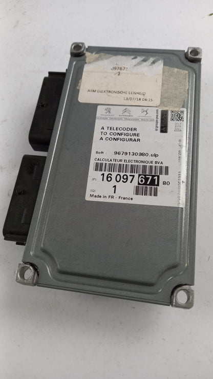 Original PEUGEOT 307 Restyl Automatikgetriebe Steuergerät 1609767180