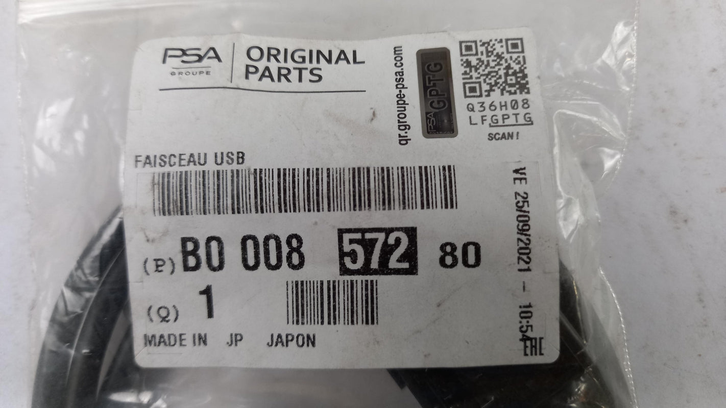 Original PEUGEOT CITROEN USB Kabel Adapter B000857280
