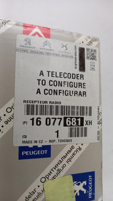 Original OE Peugeot Multimedia Haupteinheit 16077681XH