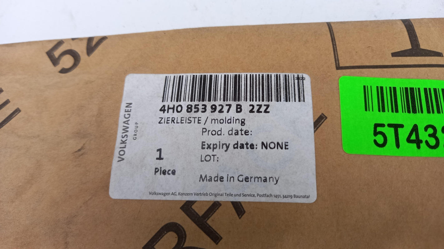 Original AUDI A8 D4 Heckklappe Zierleiste Verchromt 4H0853927B2ZZ
