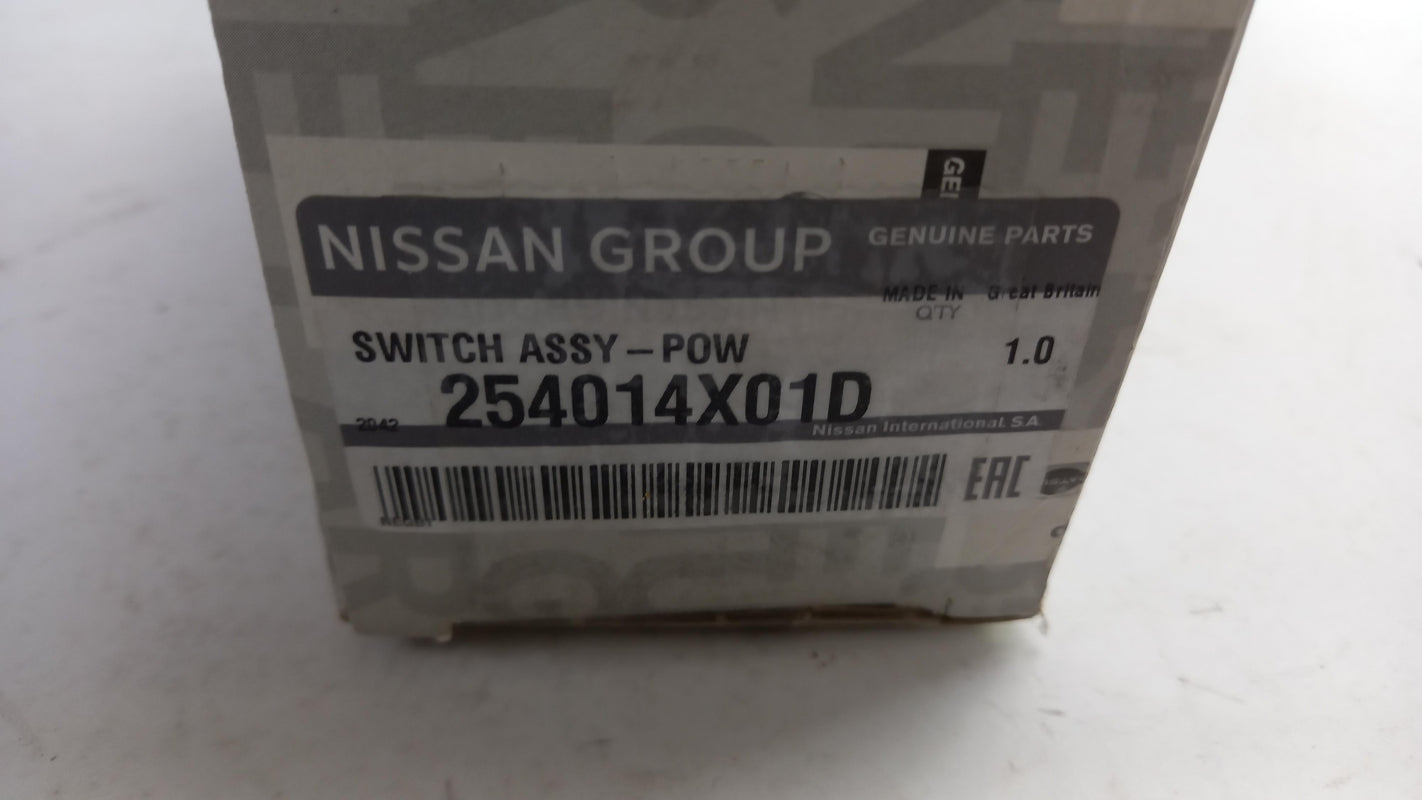 Original OE NISSAN Fensterheberschalter 254014X01D