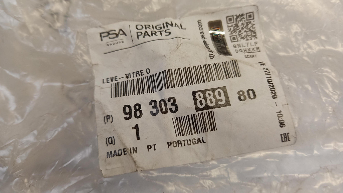 Original OE Peugeot Fensterheber 9830388980