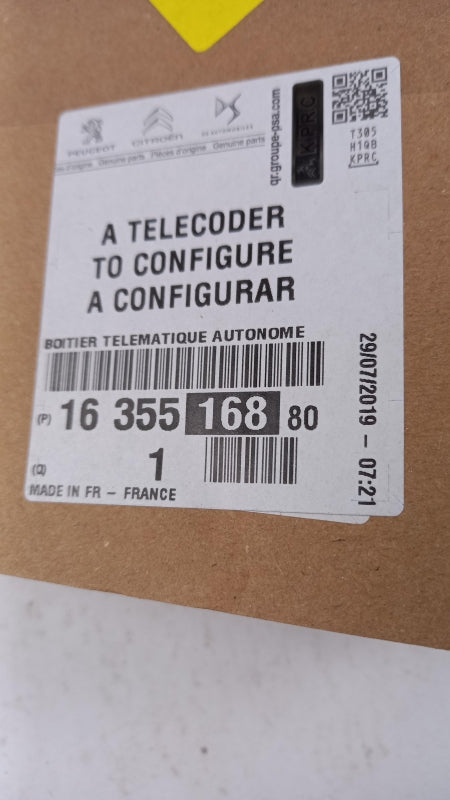 Original OE Peugeot Steuergerät 1635516880