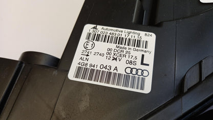 Original AUDI A7 I 2010-2014 Frontscheinwerfer Scheinwerfer RHD Links 4G8941043A