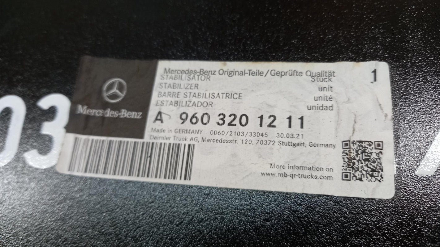 Original MERCEDES-BENZ Actros (2012-) Stabilisator A9603201211