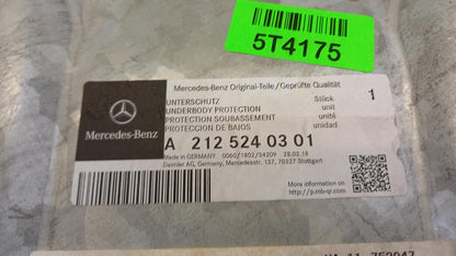 Original MERCEDES-BENZ GLK CLS E C-Klasse Unterfahrschutz A2125240301