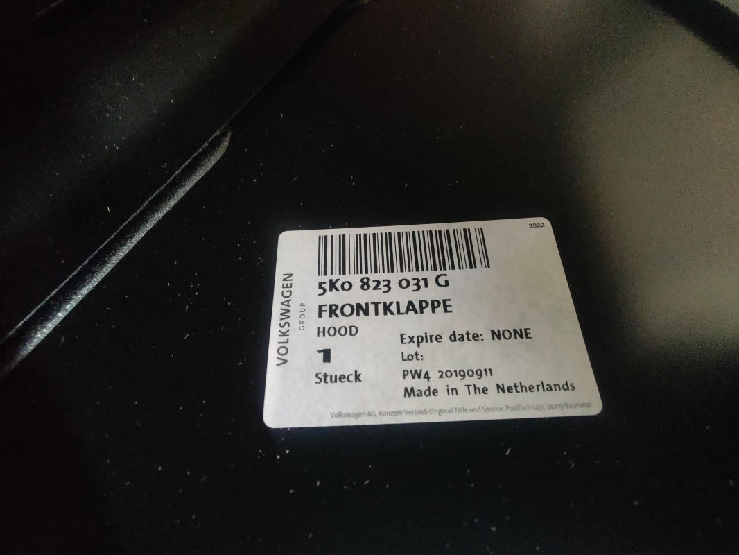 Original VOLKSWAGEN Golf Motorhaube 5K0823031G