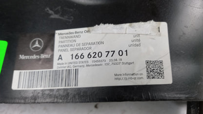 Original MERCEDES-BENZ GLE C292 Trennwand Hitzeschutz mitten A1666207701