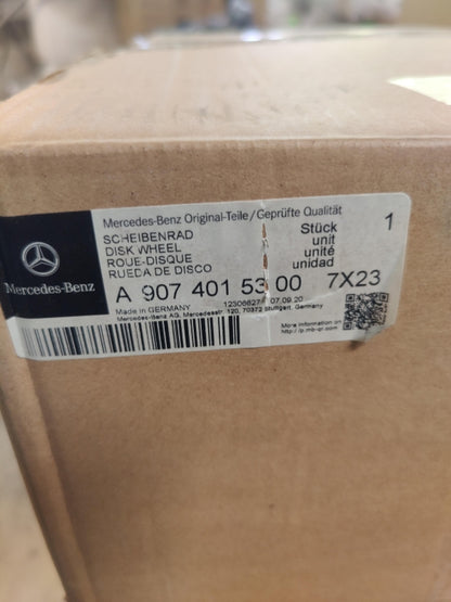 Original MERCEDES-BENZ Sprinter W907 17'' 6,5 J x 17 ET 54 Felge A90740153007X23