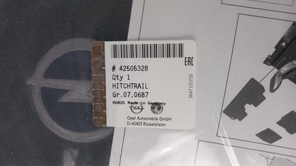 Original OPEL Ampera Fußmattensatz mit Scrapetex Velours schwarz 42505328