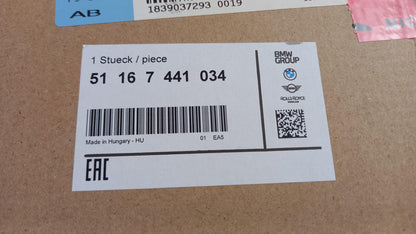 Original OE BMW Außenspiegelglas 51167441034
