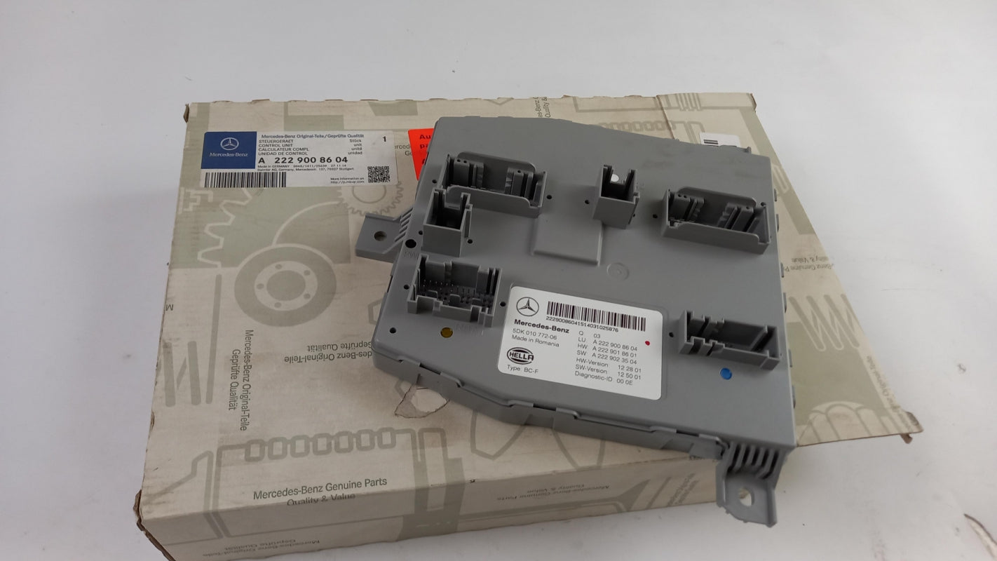 Original MERCEDES-BENZ S-klasse W222 Bordnetzsteuergerät SAM Modul A2229008604