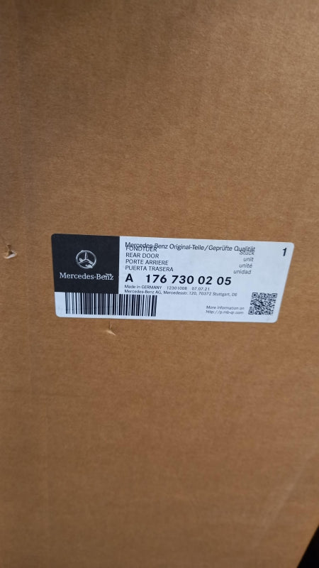 Original MERCEDES-BENZ A-Klasse W176 Tür hinten rechts A1767300205