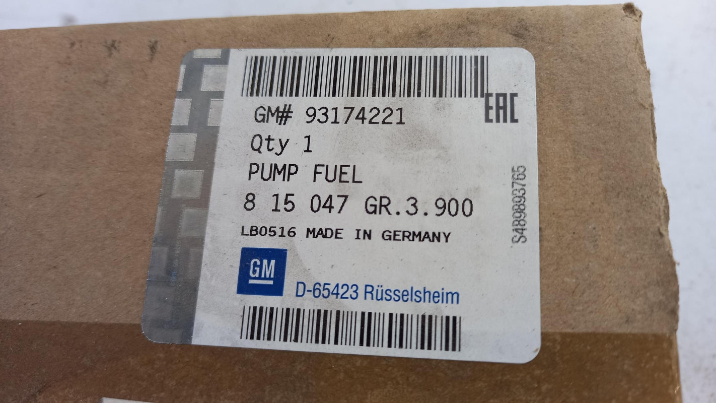 Original OE OPEL Kraftstoff-Fördereinheit 93174221