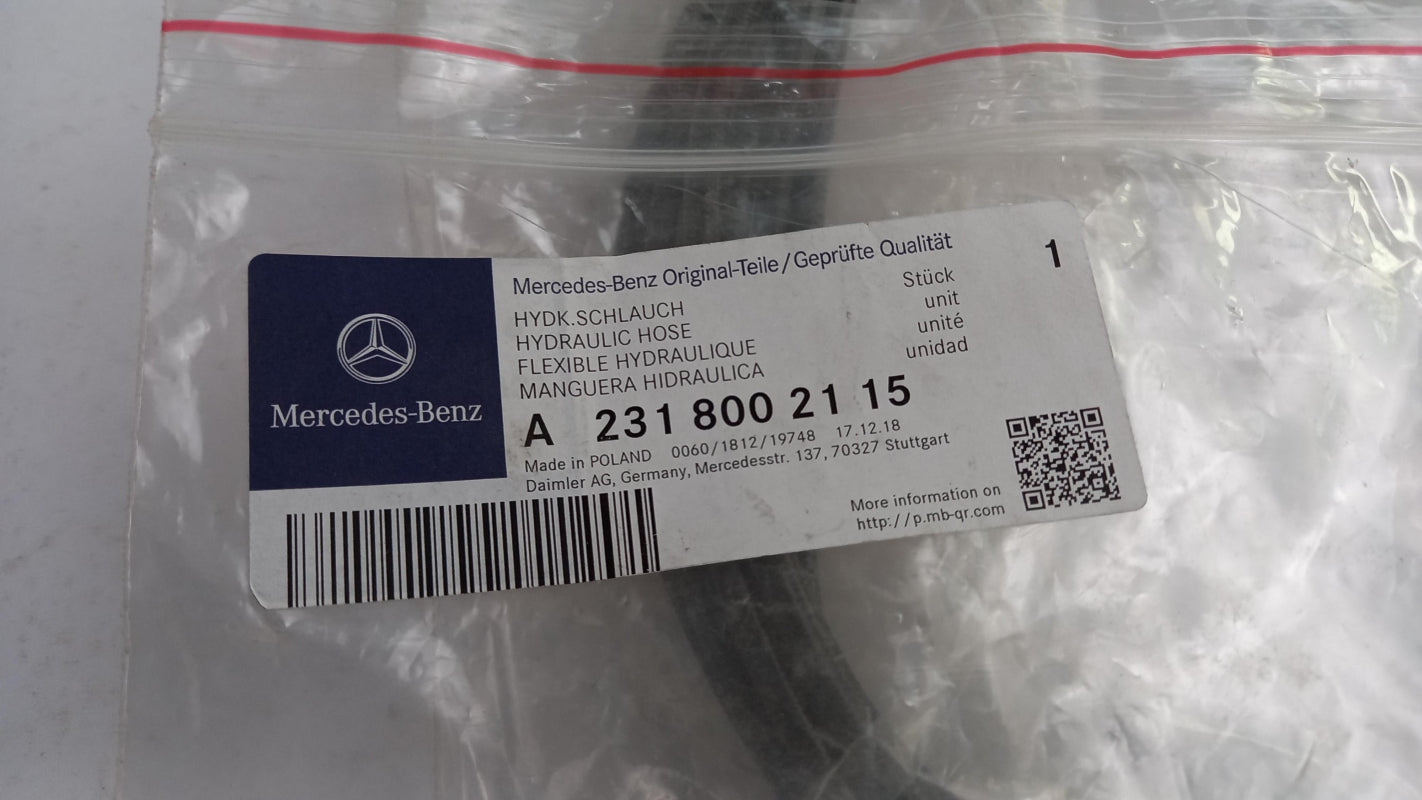 Original OE MERCEDES-BENZ Schlauch A2318002115