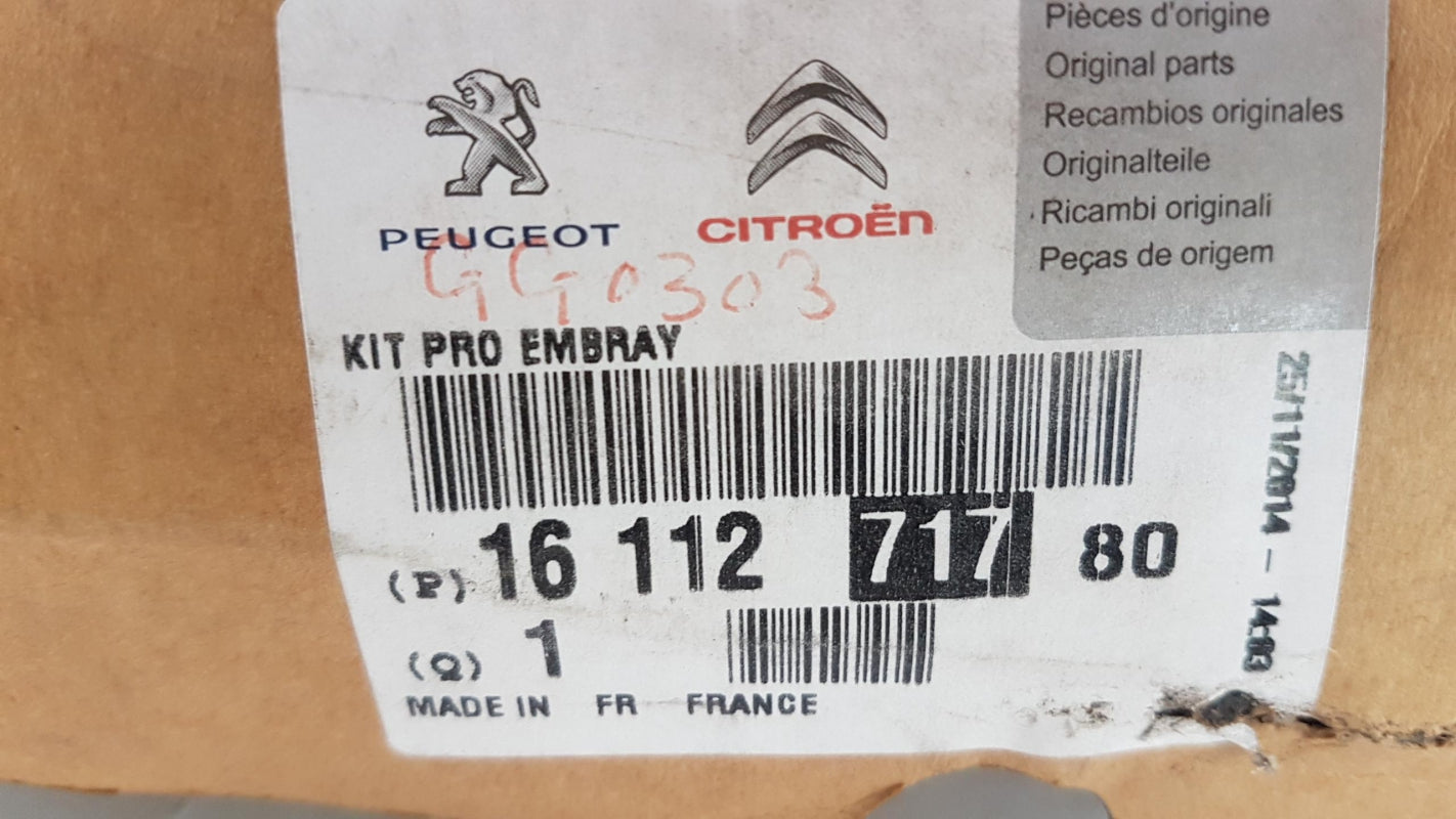 Original PEUGEOT 308 407 CITROEN C4 C5 C8 2.0 HDi Kupplungssatz 1611271780