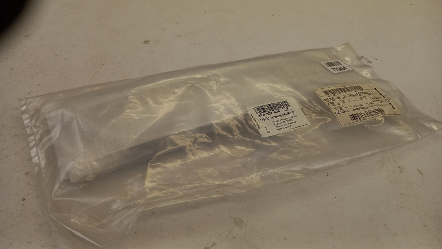 Original OE Volkswagen Stoßstangen Zierleiste 3V58078342ZZ