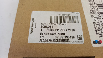 Original SEAT Mii '12-'22 SKODA Citigo '20-'22 Türschloss Links 1S1837015H