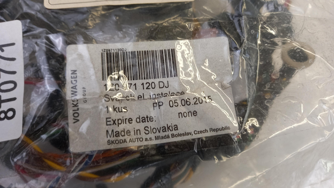 Original SKODA Octavia 1Z Tür Leitungssatz Kabelbaum 1Z0971120DJ
