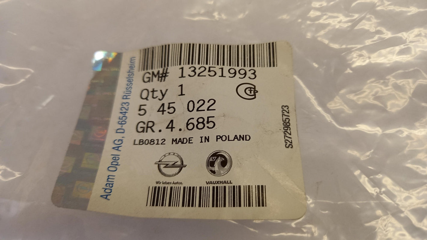 Original OE OPEL Bremskraftverstärker Vakuumschlauch 13251993