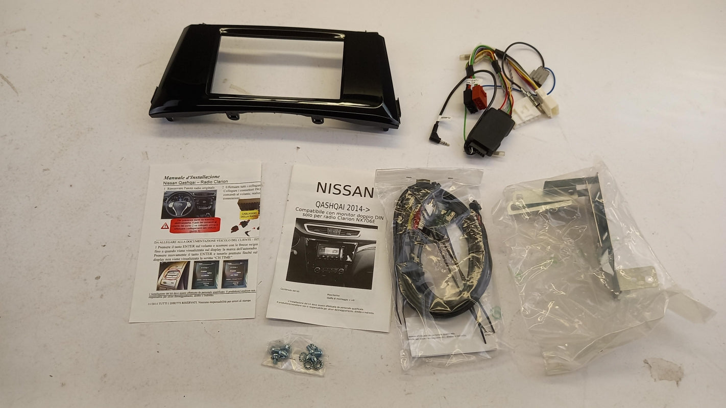 Connection Integrated Solution Montagesatz für NISSAN Qashqai J11 2-DIN 63600002