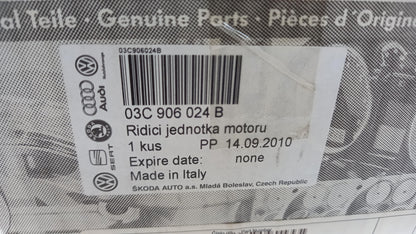 Original SKODA Fabia 5J 2007-2010 Motorsteuergerät 03C906024B