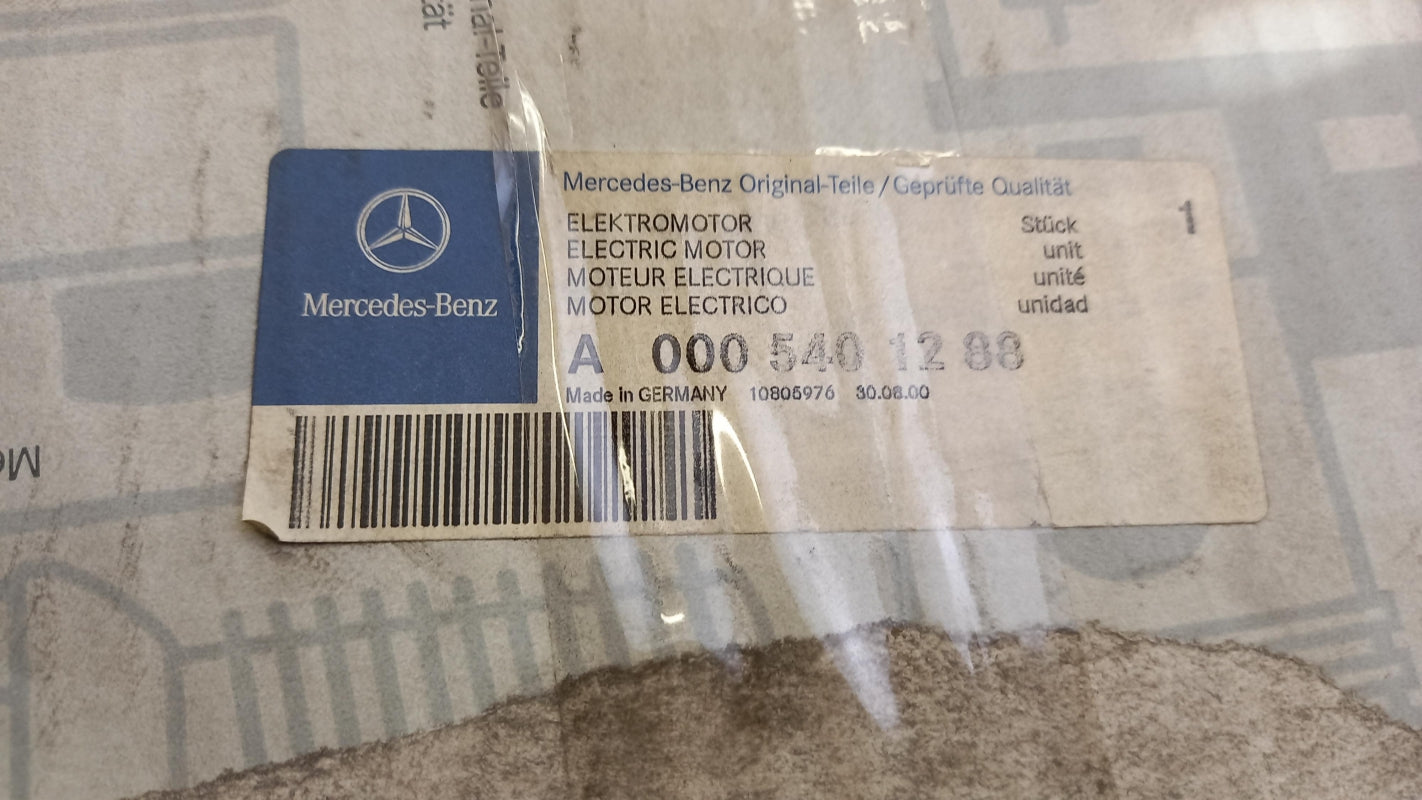 Original MERCEDES-BENZ E-klasse W210 S210 Motorkühlung Lüfter A0005401288
