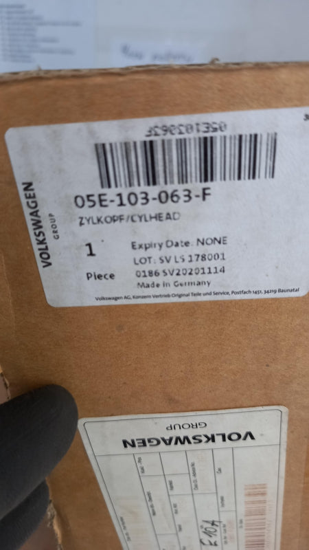 Original VW Golf 1.5 AUDI A3 1.5  Zylinderkopf 05E103063F