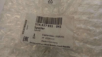 Original OE Volkswagen Heckscheibe Zierleiste 57A827931041