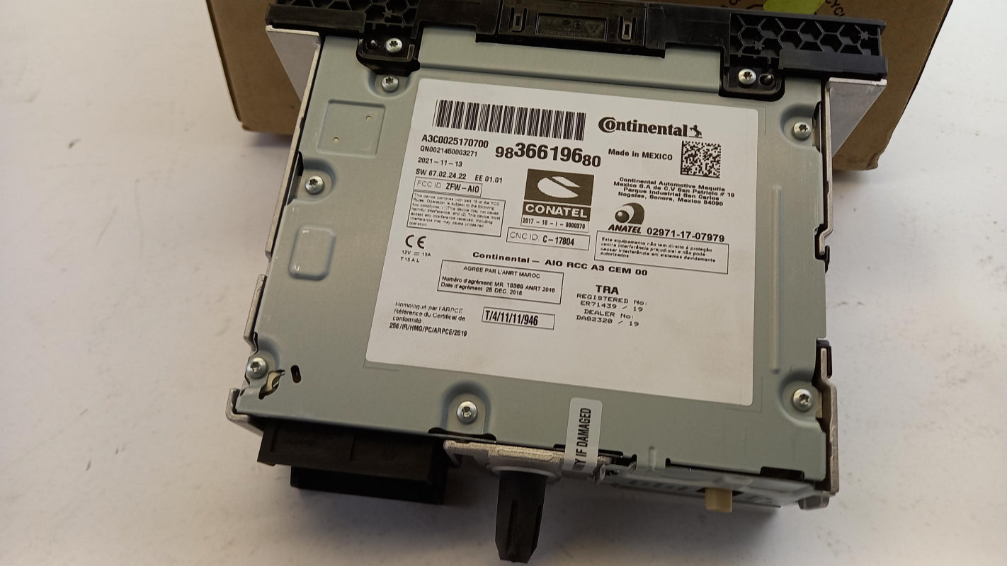 Original CITROEN C4 Cactus 19-22 USB GPS MP3 Multimedia Haupteinheit 1668483880