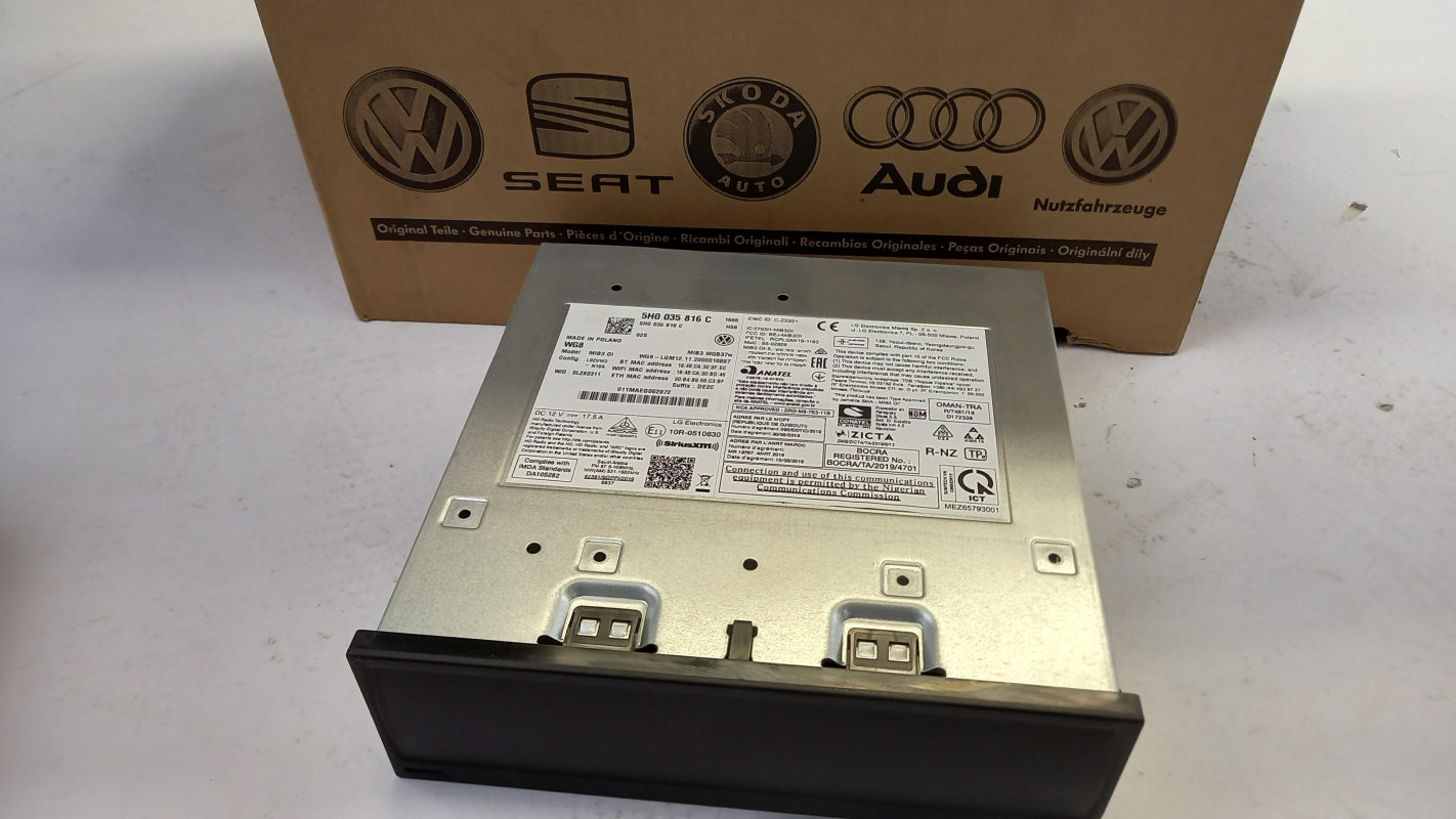 Original VW Golf CD 2020> Multimedia Haupteinheit 5H0035816C