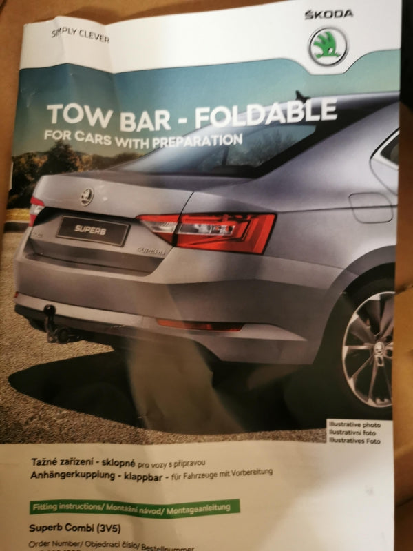 Original OE Volkswagen Anhängerkupplung 3V9092160D