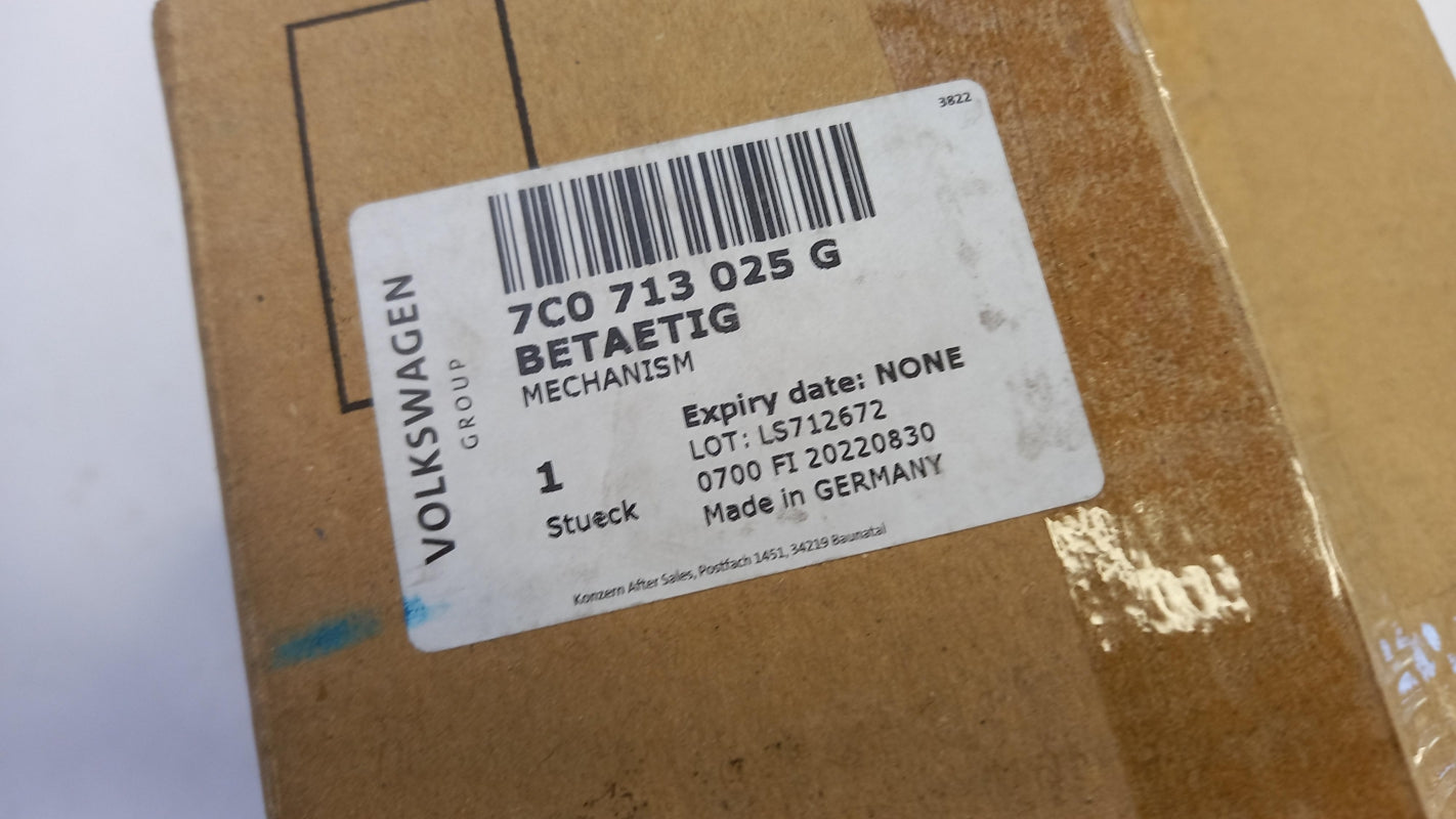 Original VW Crafter SZ 2017- Schaltbetätigung 7C0713025G