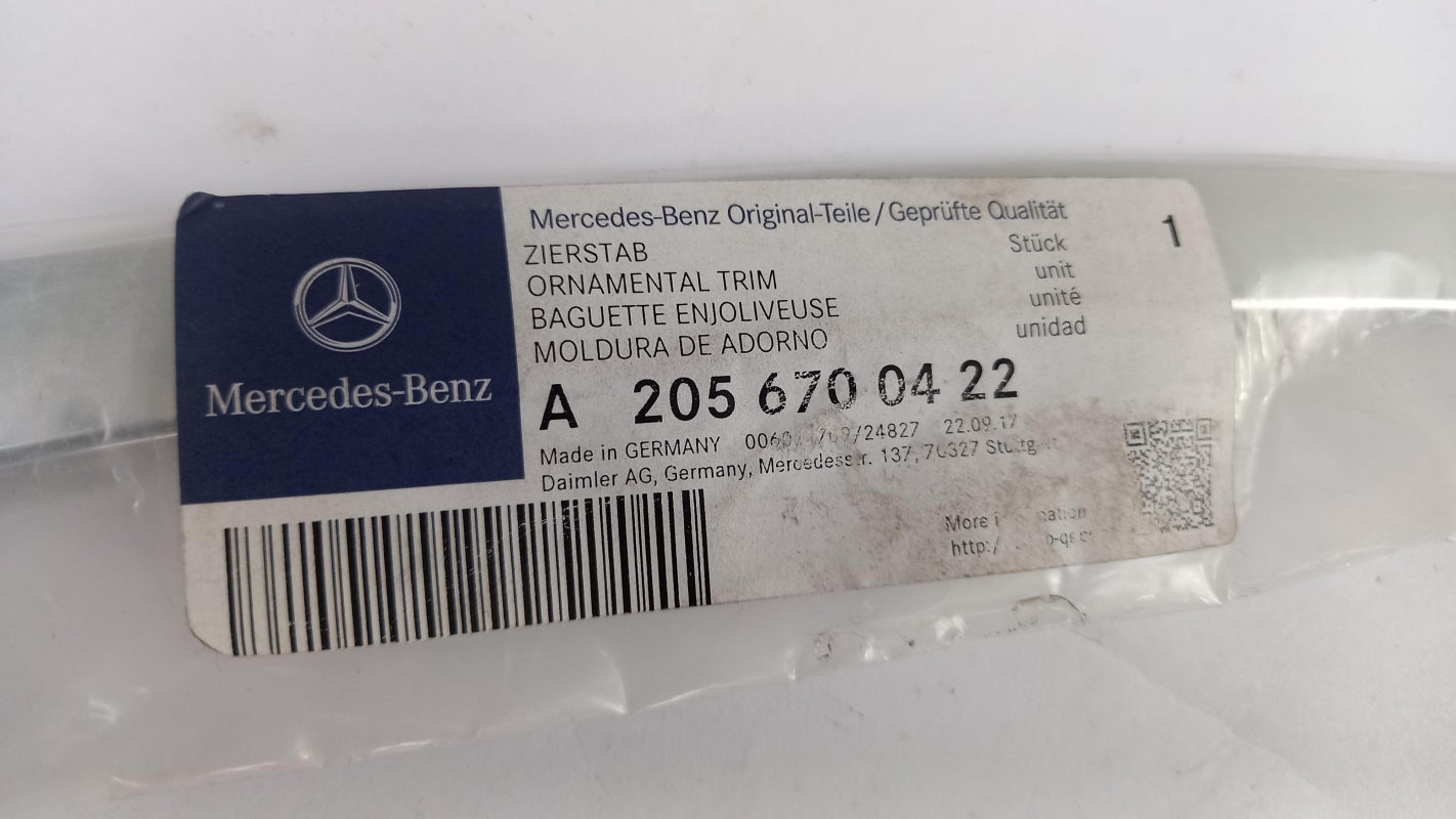 Original OE MERCEDES-BENZ Seitenwand Zierleiste A2056700422
