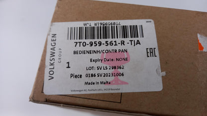 Original VW Caddy SB Transporter T7 LED-Innenleuchte schwarz 7T0959561RTJA