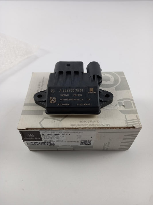 Original MERCEDES-BENZ W203 W211 X164 OM642 Glühkerzen Steuergerät A6429007801