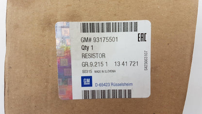 Original OPEL Meriva-A 1.6 1.8 4-polig Heizung Widerstand 93175501